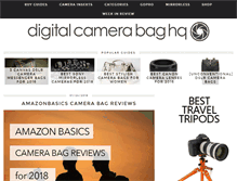 Tablet Screenshot of digitalcamerabaghq.com
